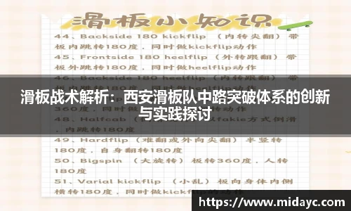 滑板战术解析：西安滑板队中路突破体系的创新与实践探讨